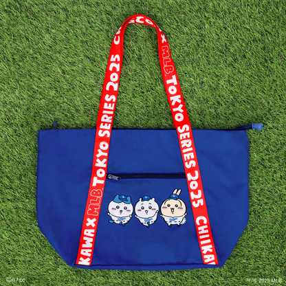 【予約】ちいかわ×MLB TOKYO SERIES トートバッグ（ドジャース）【2025年6月下旬より順次発送予定（発送延期の場合もキャンセル不可）】【通常商品と同時購入・配送希望日指定不可】【キャンペーン対象外】