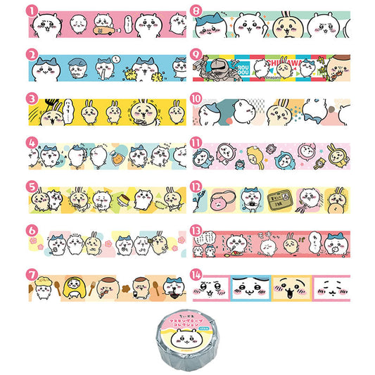 Chiikawa Masking Tape Collection 1 Box, 14 Pieces