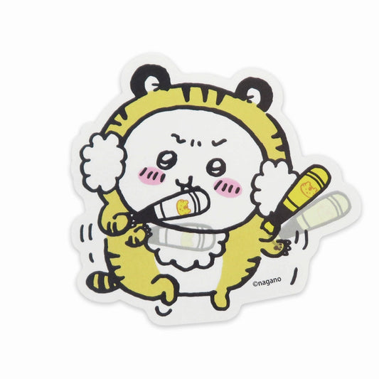 Chiikawa Die-Cut Sticker Tigers Style Chiikawa