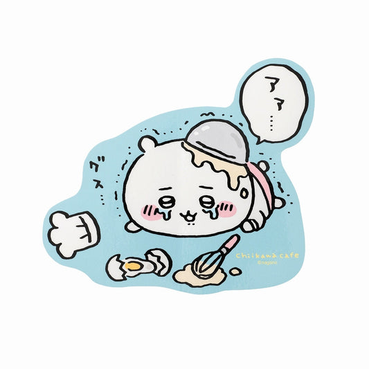 吉伊卡哇咖啡 輕鬆切割大貼紙（摔倒的廚師）