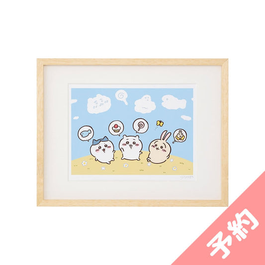 [Sold Out] [Pre-order] (Cancellation)] Chiikawa Art Frame (Cloud) [Single Item] [Limit 1 Per Person] [Shipping Starts from Late October] [Credit Card Payment Only] [No Combined Orders, Delivery Date Requests, or Campaign Eligibility]