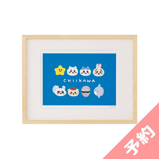 [Sold Out] [Pre-order] (Cancellation)] Chiikawa Art Frame (FACE) [Single Item] [Limit 1 Per Person] [Shipping Starts from Late October] [Credit Card Payment Only] [No Combined Orders, Delivery Date Requests, or Campaign Eligibility]