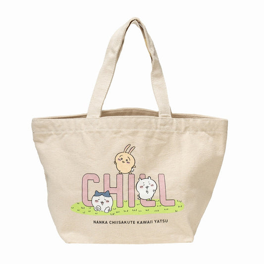 치이카와 런치 토트백 CHILL (내추럴)