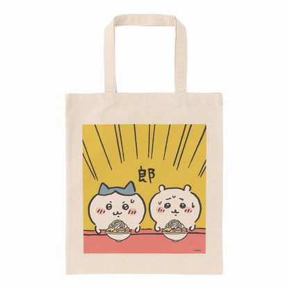 치이카와 평평한 큰 토트백 (랑)