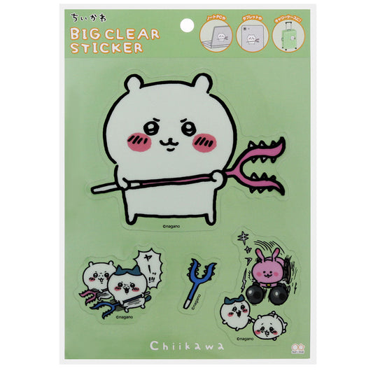 Chiikawa Big Clear Sticker (Defeat)