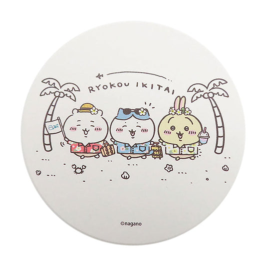 ちいかわ 吸水コースター（旅行いきたい）