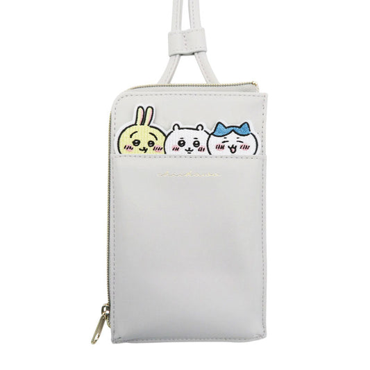 Chiikawa Smartphone Shoulder Pouch (GY)