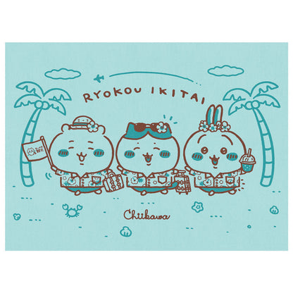 Chiikawa Fabric Poster M Chiikawa Tourism