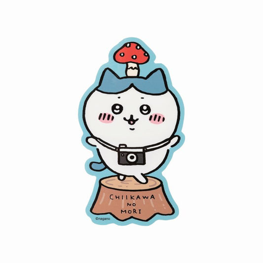 吉伊卡哇 松散裁剪大贴纸（蘑菇哈奇喵）