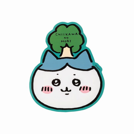 吉伊卡哇 松散裁剪大贴纸（木制哈奇喵）