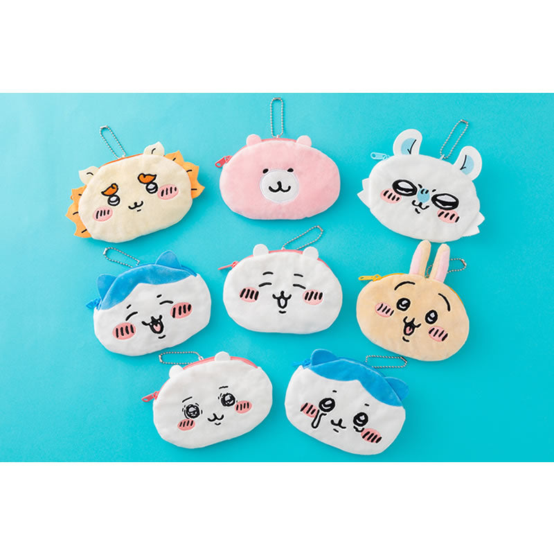 Charapo Series Chiikawa Trading Face Pouch (Everyday Good friends Edition) (All 8 types)