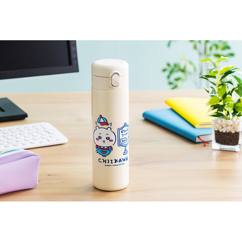 Chiikawa Exciting Amusement Park One Push Bottle (Delicious Coaster)