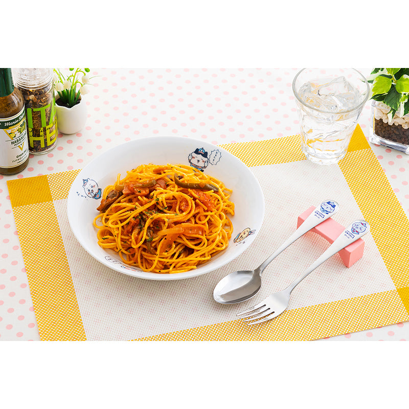 Chiikawa Exciting Amusement Park Pasta Plate