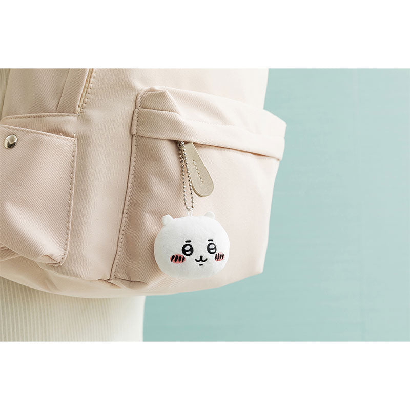 Chiikawa Bell-included Face Mascot (8 Types Total)