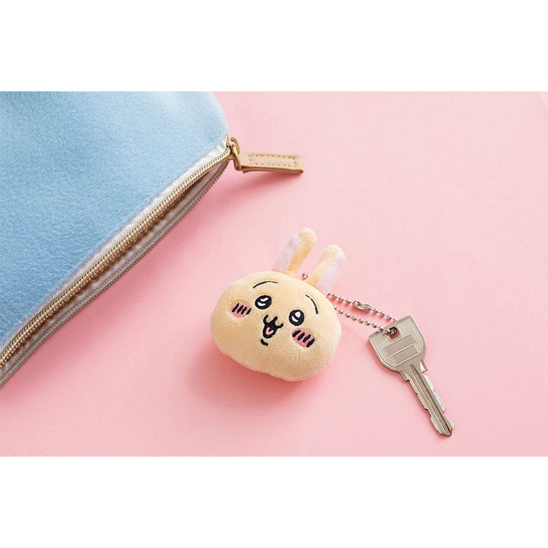 Chiikawa Bell-included Face Mascot (8 Types Total)