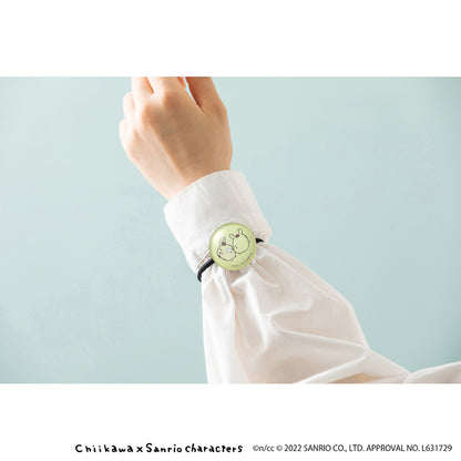 吉伊卡哇×三麗鷗角色 玻璃髮圈（兔子・POMPOMPURIN）