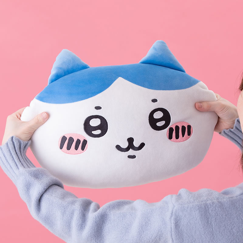 Chiikawa Face Cushion (Hachiware)