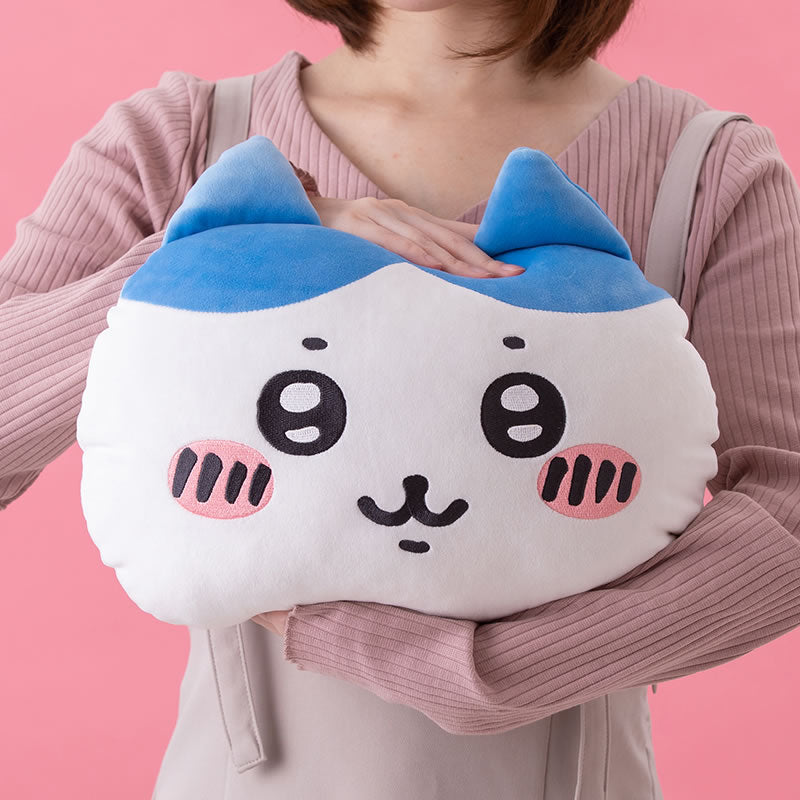 Chiikawa Face Cushion (Hachiware)