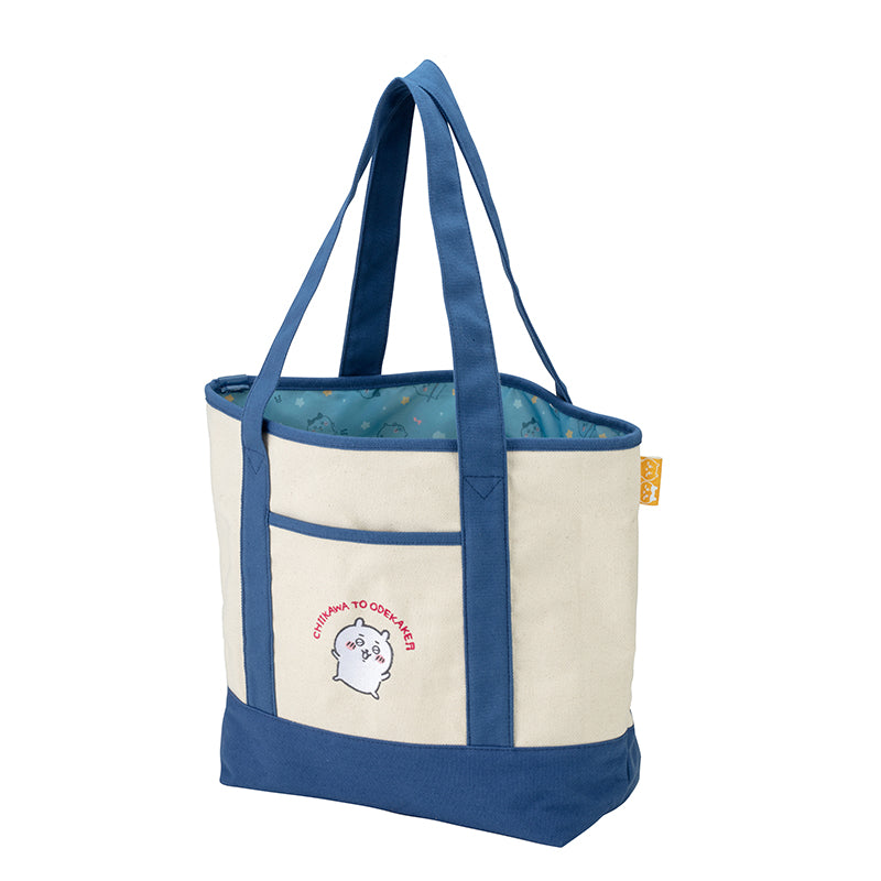 Chiikawa Embroidered Canvas Tote Bag