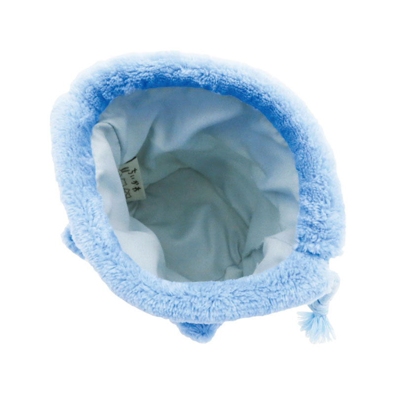 Chiikawa Face Drawstring Pouch (Hachiware)