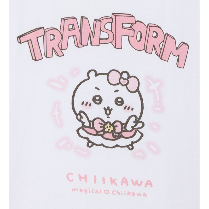 魔法吉伊卡哇 大号T恤 吉伊卡哇 TRANSFORM 白色
