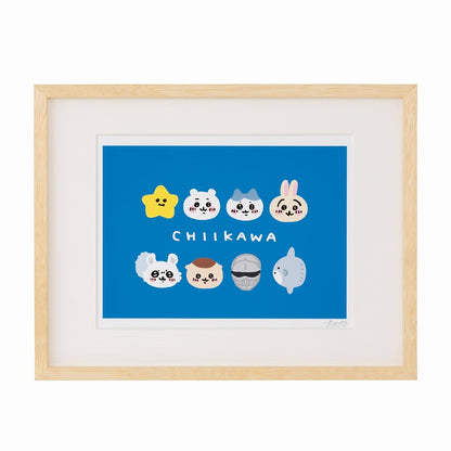 [Sold Out] [Pre-order] (Cancellation)] Chiikawa Art Frame (FACE) [Single Item] [Limit 1 Per Person] [Shipping Starts from Late October] [Credit Card Payment Only] [No Combined Orders, Delivery Date Requests, or Campaign Eligibility]