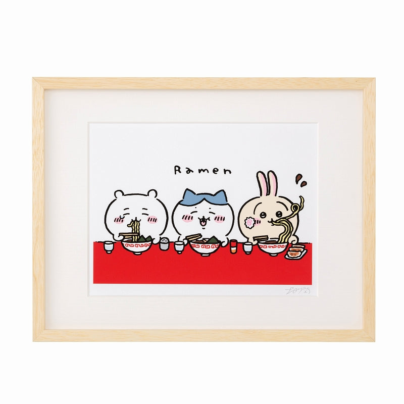 【완판】【예약 (취소분)】치이카와 아트 프레임 (라면)【단품】【1인 1개 한정】【10월 하순부터 순차 발송 예정】【신용카드 결제만 가능】【다른 예약 상품 및 일반 상품과 동시 구매 불가】【배송일 지정 불가】【캠페인 대상 제외】