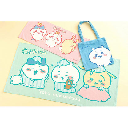 치이카와 소프트 컬러 타올 백 (젖은 것 넣어도 괜찮아요!)