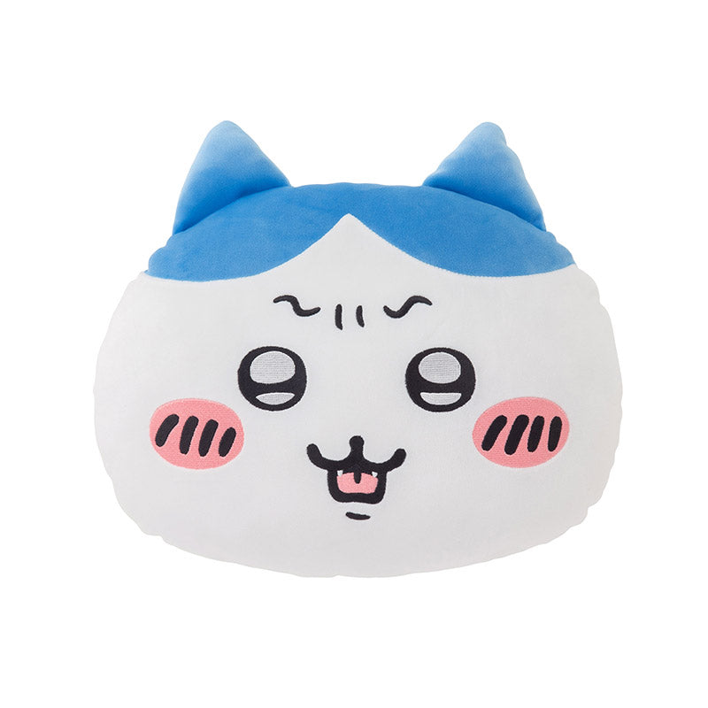 Chiikawa Bewildered Face Cushion (Hachiware)