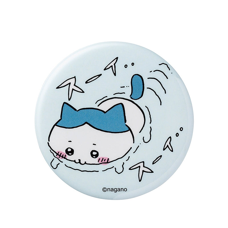 ちいかわ　缶バッジ（ハチワレスイスイ）
