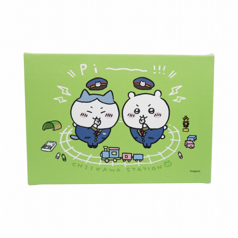 ちいかわ ウォールキャンバスM ピーっと吹くちいかわ