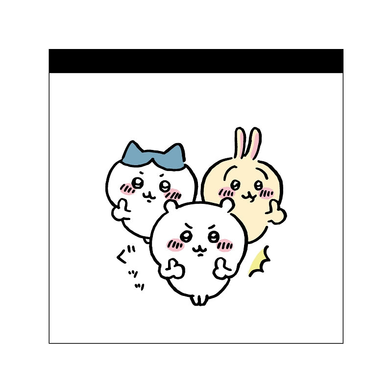 吉伊卡哇 方形便簽紙（呣～～）