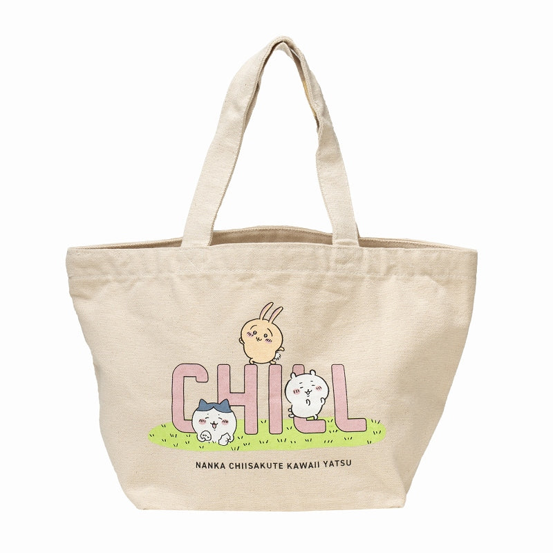치이카와 런치 토트백 CHILL (내추럴)