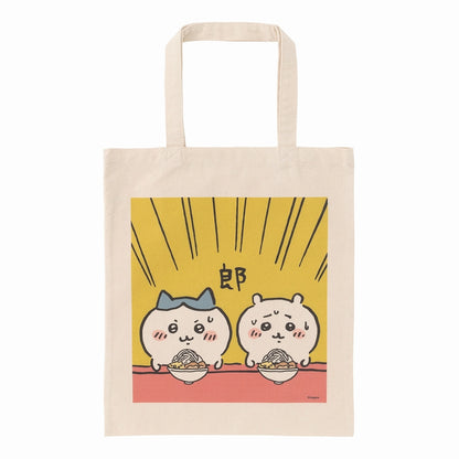 치이카와 평평한 큰 토트백 (랑)