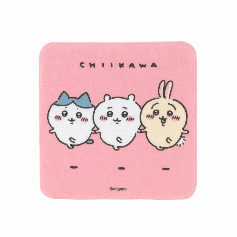 Chiikawa Good Friends Petit Large Hand Towel (Jumping)