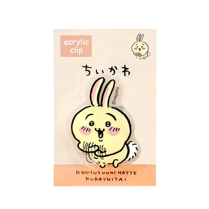 吉伊卡哇 亚克力夹子（旋转）