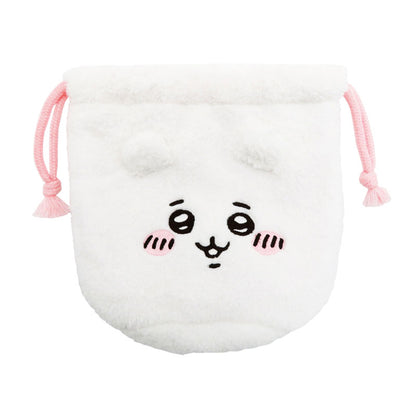 Chiikawa Face Drawstring Pouch (Chiikawa)
