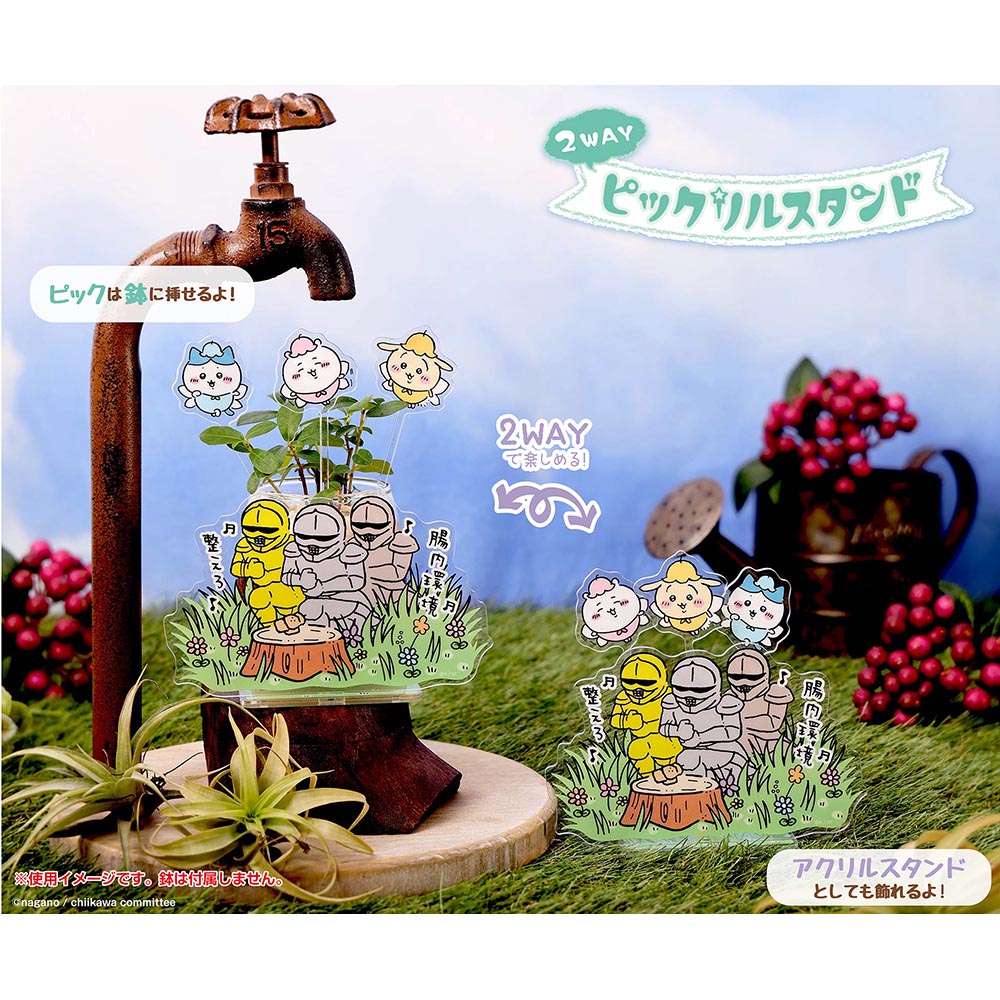 吉伊卡哇 2WAY 立體展示架（③頂起來！）
