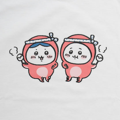 치이카와 타코야키 T셔츠 화이트