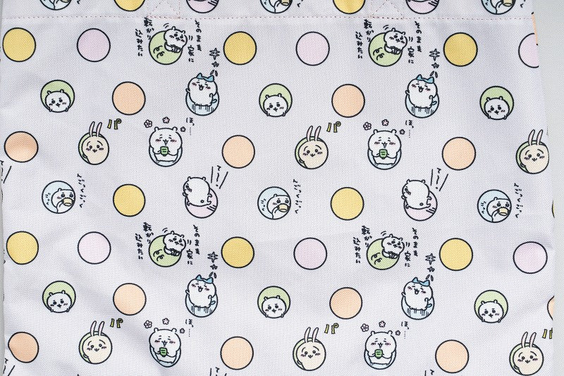 ちいかわ レッスントートバック ドット総柄