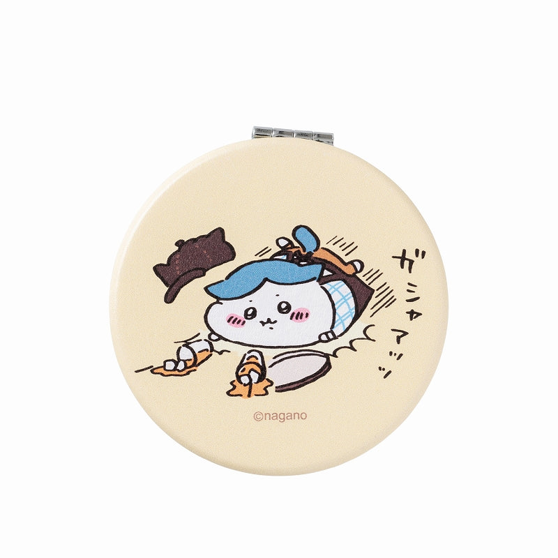 ちいかわカフェ 丸型コンパクトミラー（ハチワレ）【１会計 ２個まで】