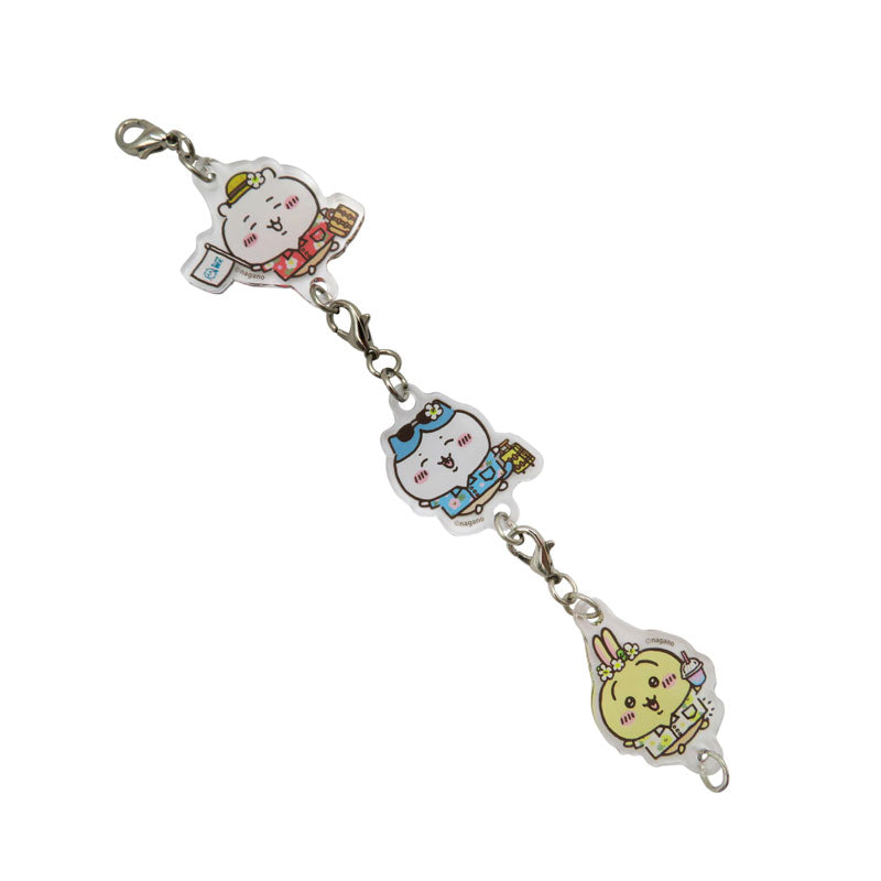 Chiikawa Connectable Acrylic Charm Collection Chiikawa Tourism (All 12 Types) [Single Piece]