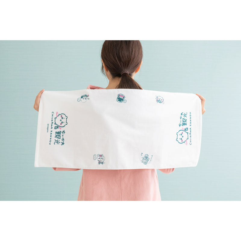 ちいかわ観光 フェイスタオル（ちいかわ観光粗品風）