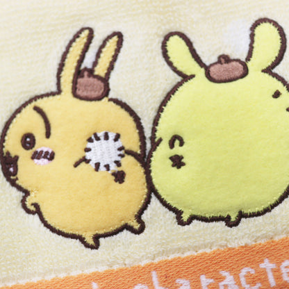 Chiikawa x Sanrio Characters Mini Towel (Usagi and Pompompurin)