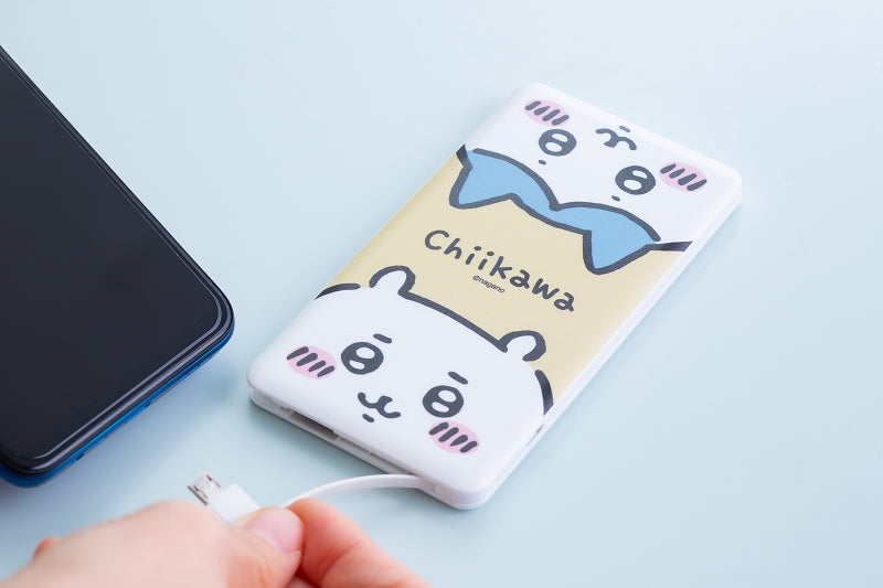 ちいかわ　4000mAh USB出力 ﾘﾁｳﾑｲｵﾝﾎﾟﾘﾏｰ充電器　2.1Ａ（なかよし）