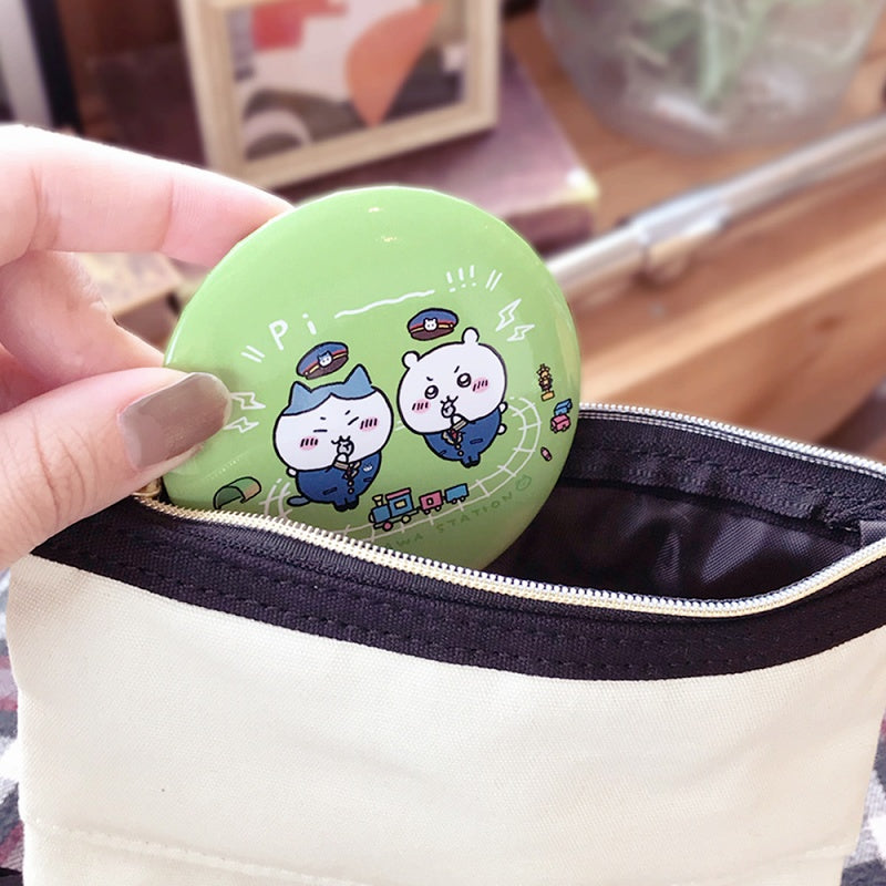 吉伊卡哇 圓形鏡 嗶～吹的吉伊卡哇