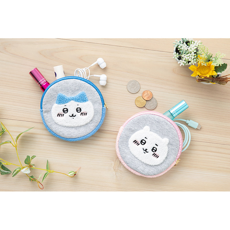 Chiikawa Sagara Embroidered Round Pouch (Chiikawa)
