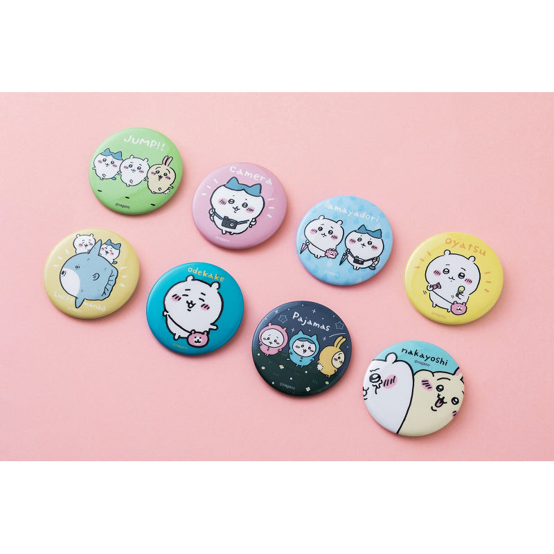 ちいかわ なかよしおでかけ缶バッジ（ジャンプ!!）