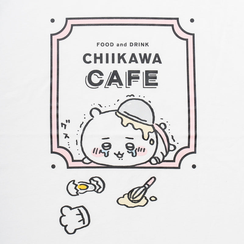 吉伊卡哇 Cafe 寬版T恤 抽泣款 白色【每筆訂單每尺寸限購2件】
