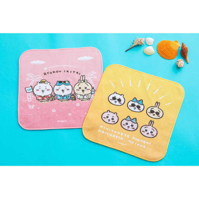 Chiikawa Tourism Hand Towel (Want to Travel)